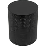 Noir Dixon Side Table, Small, Black Steel, 16"