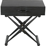 Noir Zanta Side Table, Pale - Mahogany & Veneer, 18"