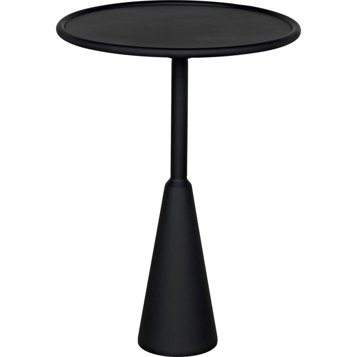 Primary vendor image of Noir Hiro Side Table, Black Steel, 17"