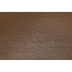 Noir Maude Side Table, Saddle Brown - Mahogany & Veneer, 20"