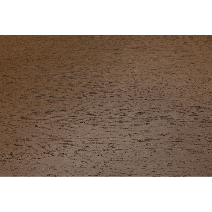 Noir Maude Side Table, Saddle Brown - Mahogany & Veneer, 20"