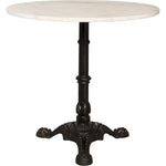 Primary vendor image of Noir Theresia Side Table - Cast Iron & Bianco Crown Marble, 30"