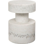 Primary vendor image of Noir Mamud Side Table - Bianco Crown Marble, 13"