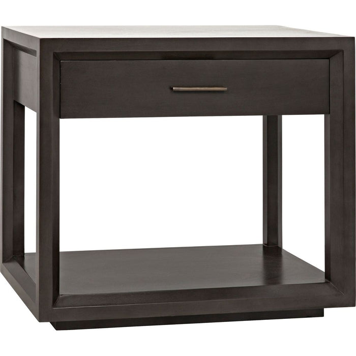 Primary vendor image of Noir Antony Side Table, Pale - Mahogany & Veneer, 18"