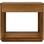 Noir SL11 Side Table, Gold Teak, 18"