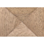 Noir Langford Side Table, Washed Walnut, 18"