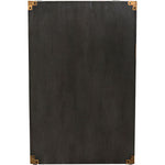 Noir Campaign Chest, Pale - Mahogany & Veneer, 18"