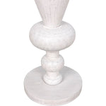 Noir Fenring Side Table, White Wash - Mahogany, 15"