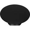 Noir Zasa Side Table, Black Steel, 18"