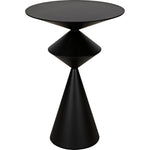 Primary vendor image of Noir Zasa Side Table, Black Steel, 18"