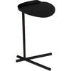 Noir Golem Side Table, Black Steel, 12"