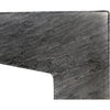 Noir Aero Side Table, B - Marble, 8"