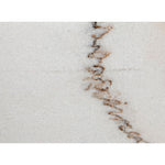 Noir Aero Side Table - Marble, 8"