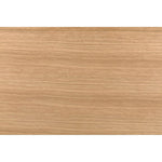 Noir Nikolai Side Table, White Oak, 15.5"