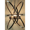 Noir Sassari Pendant, Black Steel