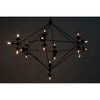 Primary vendor image of Noir Pluto Chandelier, Large, Black Steel