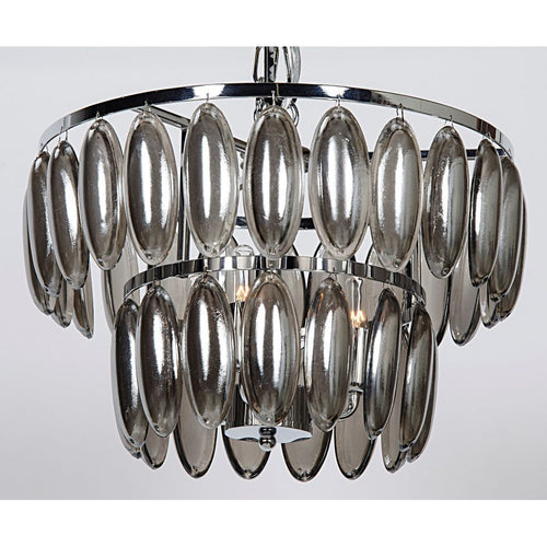 Primary vendor image of Noir Lolita Chandelier, Small, Chrome Finish & Glass