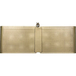 Noir Apollo Lantern, Metal w/ Brass Finish