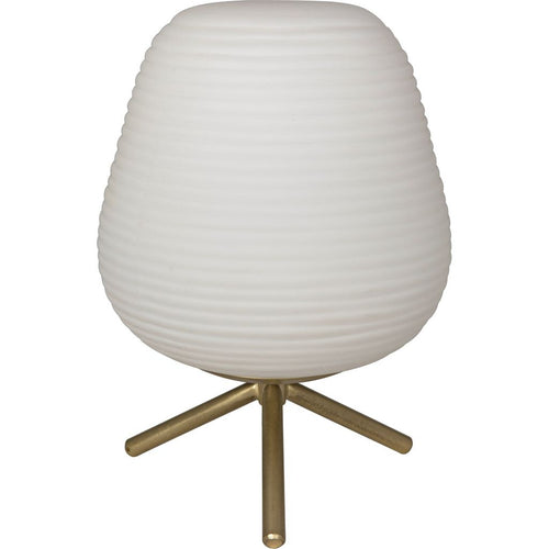 Primary vendor image of Noir Foka Table Lamp, Metal w/ Brass Finish, 8"