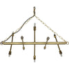 Primary vendor image of Noir Sperato Chandelier, Antique Brass - Metal