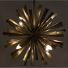 Primary vendor image of Noir Bero Chandelier, Metal w/ Brass Finish