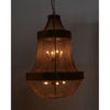 Primary vendor image of Noir Pavilion Chandelier, Metal w/ Brass Finish