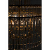 Noir Quintus Chandelier, Metal w/ Brass Finish