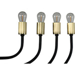 Noir Claude Chandelier - Industrial Steel