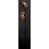 Noir Gibson Floor Lamp, Black Steel