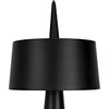 Noir Moray Floor Lamp, Black Steel