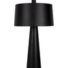 Noir Moray Floor Lamp, Black Steel