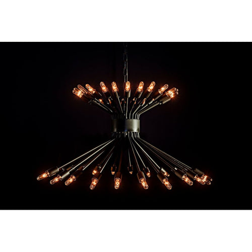 Primary vendor image of Noir Mancini Chandelier, Black Steel