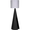 Noir Mordred Floor Lamp - Industrial Steel