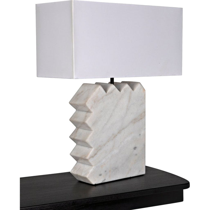 Noir Gaheris Table Lamp w/ Shade, 10"