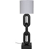 Noir Alcatraz Lamp W/Shade - Industrial Steel