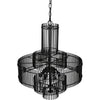 Noir Ghost Chandelier - Industrial Steel