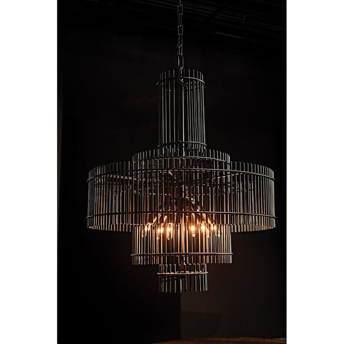 Primary vendor image of Noir Ghost Chandelier - Industrial Steel