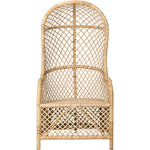 Noir Gigi Chair, Rattan, 32.5" W