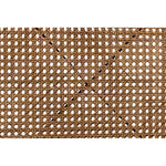 Noir Udine Chair With Caning, Teak, 25" W