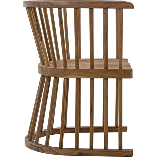 Noir Bolah Chair, Teak, 25.5" W