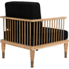 Noir Murphy Chair, Teak, 30" W