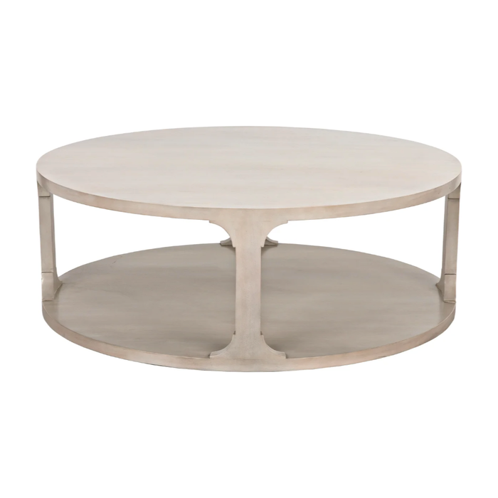 CFC Gimso Reclaimed Alder Wood Round Coffee Table 48