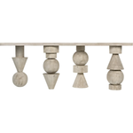 CFC Moai Reclaimed Douglas Fir Console Table, 82" W