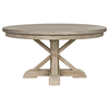 CFC Isabelle Reclaimed Douglas Fir Dining Table, Round, Grey Wash Wax, 60" Dia.