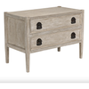 CFC Lewis Reclaimed Douglas Fir 2-Drawer Nightstand, 42" W