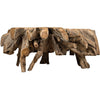 Noir Teak Root Coffee Table, "