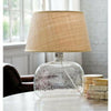 Regina Andrew Seeded Oval Glass Table Lamp-Table Lamps-Regina Andrew-Heaven's Gate Home