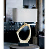 Regina Andrew Manhattan Table Lamp, Gold Leaf-Table Lamps-Regina Andrew-Heaven's Gate Home