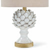 Regina Andrew Leafy Artichoke Ceramic Table Lamp, Off White-Table Lamps-Regina Andrew-Heaven's Gate Home