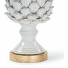 Regina Andrew Leafy Artichoke Ceramic Table Lamp, Off White